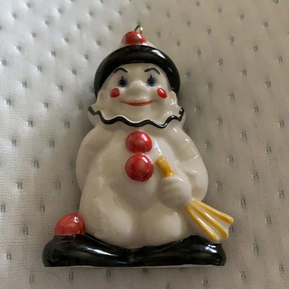 Vintage 1983 Goebel Christmas Tree Ornament - Clown Figure with Original box
